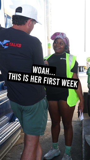 She’s Getting 75 Cents a Mile Her FIRST Week?! 😳#shorts