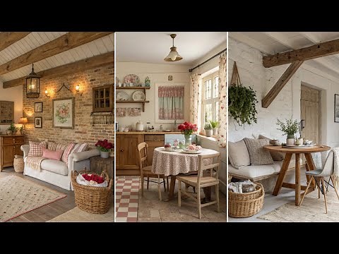 Simple & Cozy | Vintage Small Country Farmhouse Decorating Guide.