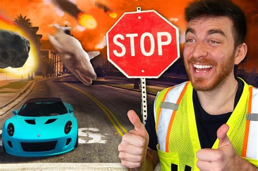 【中字｜DougDoug】GTA5最混乱的模组，而且不能违法