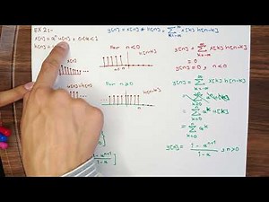 Discrete-Time LTI Systems: The Convolution Sum Problem Solving Part 2 Arabic Explanation