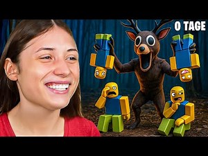 SURVIVE 100 DAYS with NOOBS in 99 Nights in the Forest!🦌