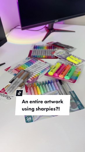 Sharpie Artwork Challenge: Can I Create a Masterpiece?