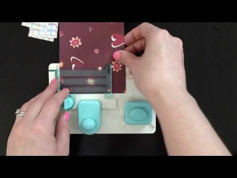 Product Review and Demo: Mini Alphabet Punch Board by We R Memory Keepers