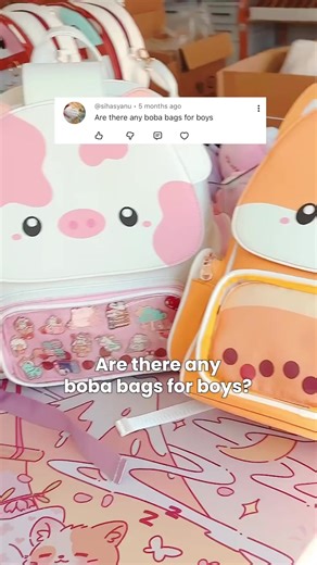 Are there any boba bags for boys?