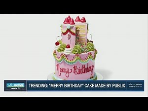 Publix announces new "Merry Birthday" cake for December birthdays