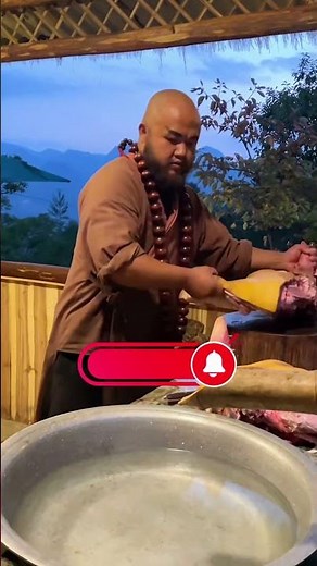 Delicious Cow Head Cooking Recipe | How to Prepare a Mouth-Watering Cow Head Dish #outdoorcooking