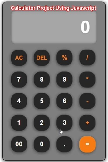✅ Calculator in JavaScript 🔥 Beginner Project | Full Working