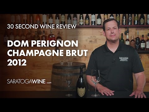 Dom Perignon Champagne Brut 2012 | 30 Second Wine Review | SaratogaWine.com