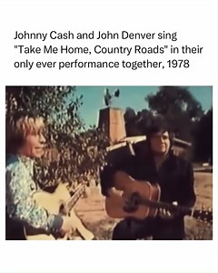 1.1M views · 31K reactions | Johnny Cash & John Denver sing "Take Me Home, Country Roads" | AXS TV | Facebook