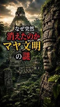 なぜ突然消えたのかマヤ文明の謎 #マヤ文明 #古代文明 #古代遺跡 #歴史ミステリー #世界遺産 #考古学 #雑学