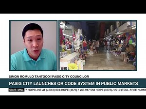 Pasig City launches QR Code System in public markets | ANC