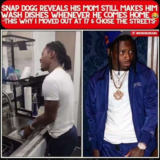 POV: Your Mom Makes You Do Dishes Even When You're Famous 😂 #snapdogg #rapper #momlife
