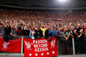 Why Liverpool fans wear Bayern Munich merchandise