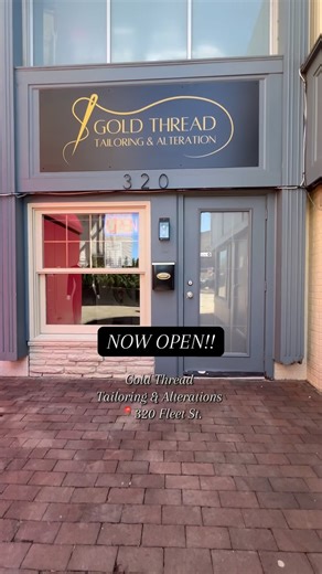 Gold Thread Tailoring & Alterations is NOW OPEN!🪡✨ Just in time for prom nights, “I do”s, and everything in between. Join us for the grand opening & ribbon cutting, April 24th at 4pm! Visit downtownplymouth.org for more! #goldthread #alterations #tailor #grandopening #ribboncutting #prom #wedding | Downtown Plymouth Michigan