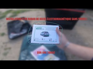 INSTALLATION D'UN RADAR DE RECUL ÉLECTROMAGNÉTIQUE SANS TROUS !