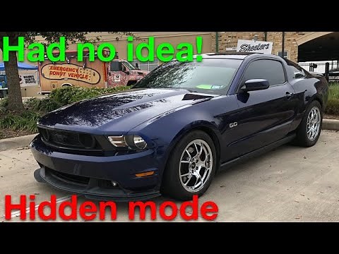 Mustang Engineering Test Mode (secret mode)