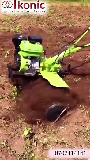 9K views · 49 reactions | The rotavator blades break hard clods, turn...