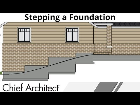 How to Create a Stepped Foundation