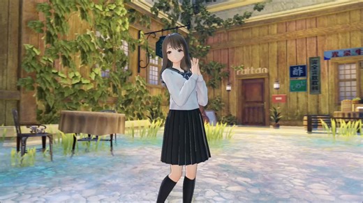 BLUE REFLECTION TIE/帝 フォトモード夏の思い出でその5 春日詩帆