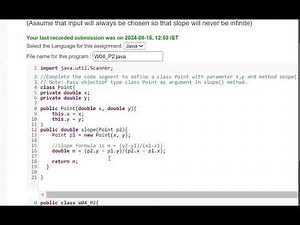 NPTEL Week 04 | Programming Assignment 2 | Programming in Java