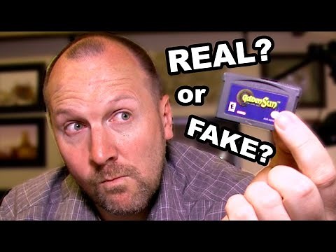 How to tell a fake Gameboy Advance Game