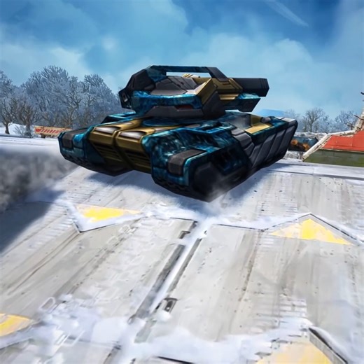 Agreed, with this skin you already feel the winter-New Year atmosphere ❄️🎄 Participate in the “Cold Games???” event and add a rare skin to your collection ✅ | Tanki Online