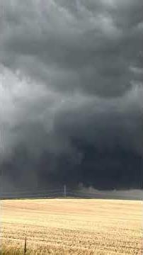 We chased a family of tornadoes today in South Dakota