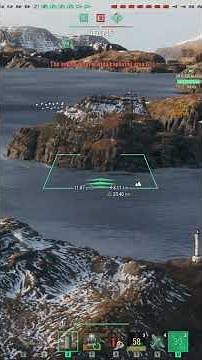 Battleship Wisconsin: Exciting game - World of Warships