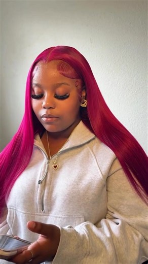 99g Burgundy Human Hair Wigs for Stunning Looks