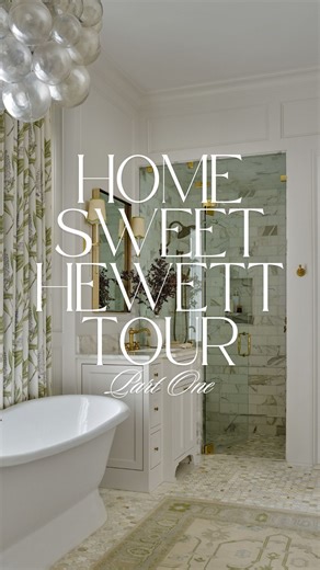 A Well Dressed Home | Interior Design Firm on Instagram: "The highly anticipated #homesweethewett floor plan tour is finally here! 🏡✨ Today, we’re kicking off Part 1 of 4, starting with the downstairs. We’ve split the tour into two parts for each floor, so while we won’t be sharing the full floor plan, this will give you a great sense of how the home flows. Stay tuned all week as we take you through every thoughtfully designed space!"