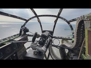 Spectacular Views from Inside EAA's B-25 Berlin Express... In Flight!