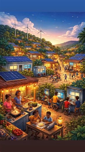 A Bottom-Up Energy Economy for Haiti and the Caribbean Imagine an economy where electricity is not a bottleneck, but a foundation. In Haiti and across the Caribbean, our biggest constraint to growth is not talent or ambition—it is access to reliable, affordable power. A bottom-up electrical system offers a path forward. A bottom-up energy system means producing electricity locally—on rooftops, in communities, on hills, along the coast—using solar, wind, small hydro, and energy storage. Instead o