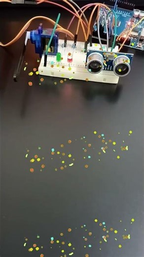 Gate system #shorts #arduino #mechatronics