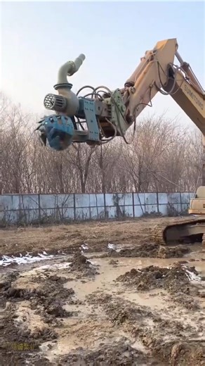 Excavator Mounted Hydraulic Mud: This Machine Doesn’t Just Dig — It Sucks Sand from Underwater |