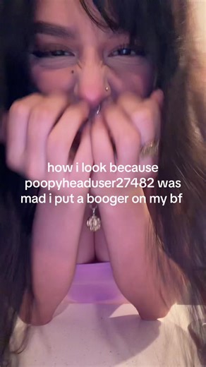sorry i had to serve at the end | booger earrings