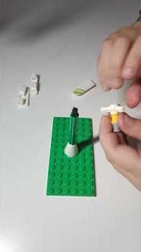SIMPLE WIND TURBINE BUILT FROM A FEW LEGO BRICKS