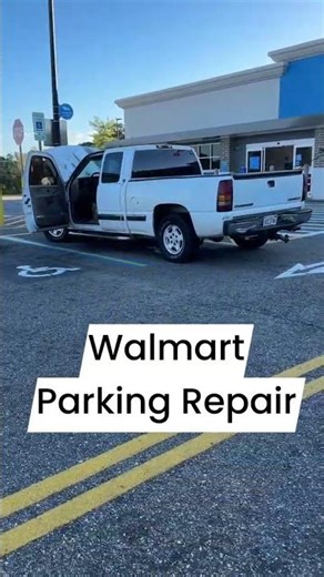 Walmart parking Lot Repair