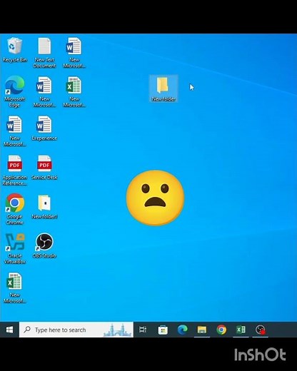 Easy to create a New folder on the desktop#desktop.#computer#vairal#vairalvideo#office