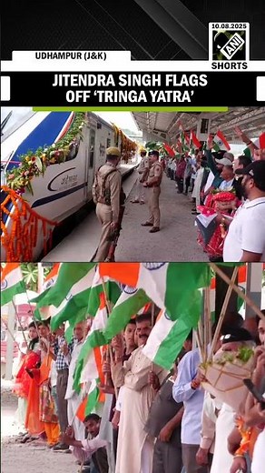 Union Minister Jitendra Singh flags off ‘Tringa Yatra’ & Har Ghar Tiranga Campaign