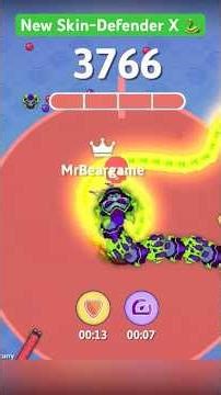 Defender X- Snake.io 🐍 New Sikin!!