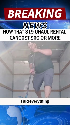 HOW THAT S19 UHAUL RENTAL CANCOST S6O OR MORE #news #breakingnews#shorts