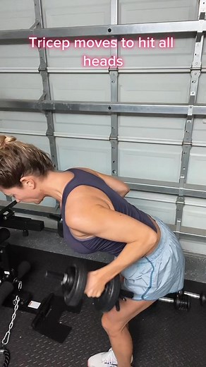 To effectively target all three heads of the triceps brachii you need a mix of compound and isolation movements that emphasize different angles and grips. Here’s a breakdown of exercises to hit each head:1. Long Head (Largest of the three, runs along the back of the arm)Best activated when the arms are overhead. • Overhead Triceps Extension (Dumbbell, Barbell, or Cable) • Skull Crushers (With a slight backward tilt to stretch the long head) • Overhead Cable Rope Extensions • Incline Dumbbell Kic