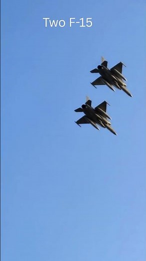 F-15 Eagles Fly | Epic Fighter Jet Formation