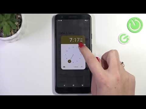 Wie ändere ich Datum und Uhrzeit auf dem GOOGLE Pixel 3a?