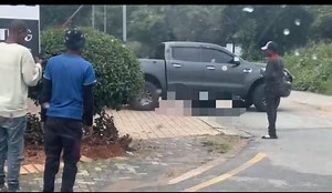 WATCH: Gauteng motorist runs over man with bakkie following dispute