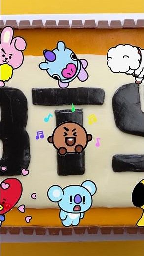 Perfect BTS Chocolate Cake For ARMY