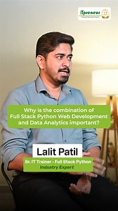 💡 Python Data Science = Career Superpower! Our speaker breaks down why learning Python and Data Science together is a game-changer for every aspiring IT professional. From automation to analytics - this combination builds the foundation for high-demand roles in AI, ML, and beyond. 🎯 One skill helps you code. The other helps you think with data. Together, they make you future-ready. #iTpreneur #DataScience #Python #CareerGrowth #ITTraining #JobGuaranteeProgram | ITpreneur