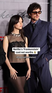 3.2M views · 25K reactions | Netflix’s new ‘Frankenstein’ movie’s cast net worths will blow your mind 勞 #frankenstein #jacobelordi #miagoth #guillermodeltoro #oscarisaac #fblifestyle | Curiously | Facebook