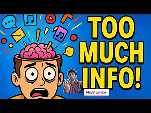How information overload damage your brain 🧠#mustwatch