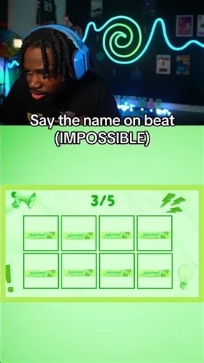 I Tried Saying The Name On The Beat..